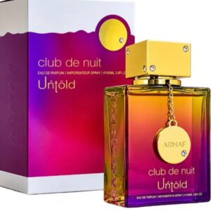 Club de Nuit Untold Armaf Eau de Parfum 105 ml Unisex – Inspirado en Baccarat Rouge 540 de Maison Francis Kurkdjian